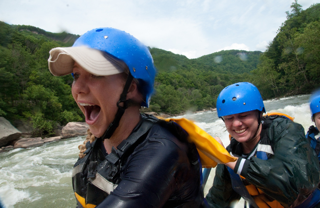 White water rafting experience, courtesy Adventures on the Gorge