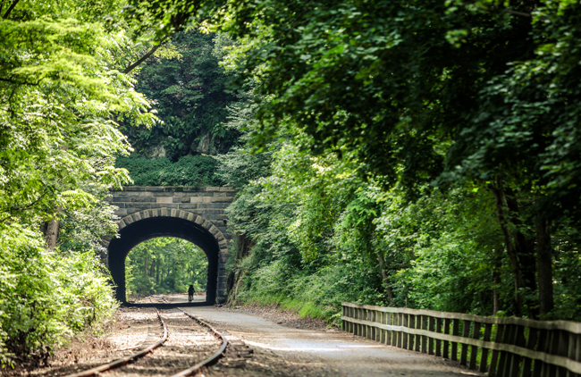 Howard Tunnel on the York County Heritage Rail Trail