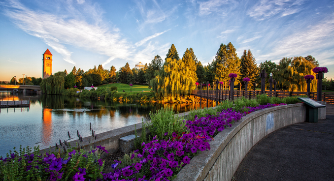 Spring in Riverfront Park, courtesy Visit Spokane