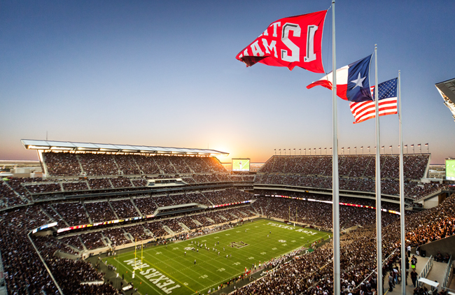 Texas A&M Kyle Field courtesy Experience Bryan College Station