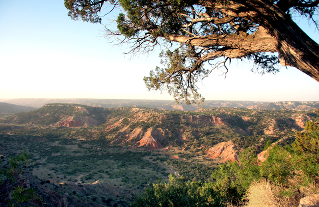 Palo Duro Canyon State Park, courtesy Amarillo Convention and Visitor Council