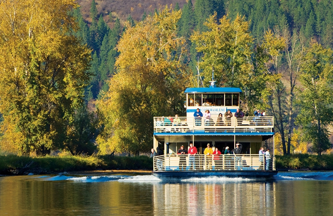 Groups can enjoy one of the Lake Coeur d'Alene Cruises at  the Coeur d'Alene Resort, courtesy the Coeur d'Alene Resort