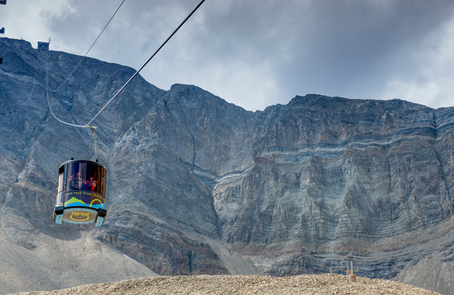 the Lone Peak Tram at the Big Sky Resort, by Donnie Sexton, courtesy Big Sky Resort