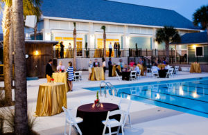 The pool at Wild Dunes Resort is a popular spot to host events, courtesy Wild Dunes Resort