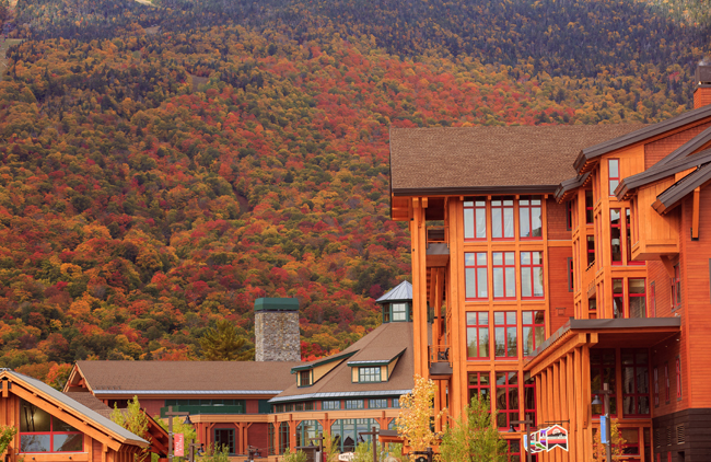 Stowe Mountain Lodge is located in the mountains of Vermont, courtesy Stowe Mountain Lodge