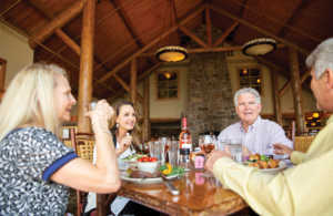Enjoy dining at the different Lodges of the Arkansas State Parks