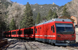 Climb aboard a new or renovated train at The Broadmoor Manitou and Pikes Peak Cog Railway for a 9-mile trek to the summit of Pikes Peak.