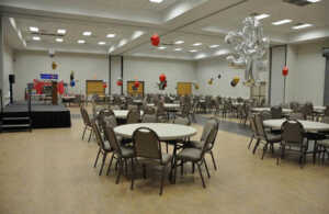 Event space at the Corbin Center