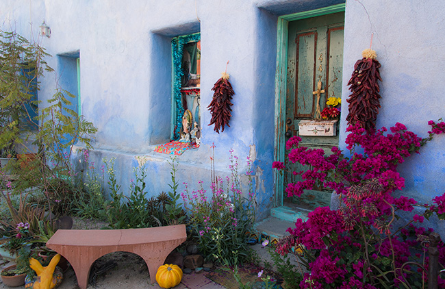 Step back in time and wander through the colorful streets of Tucson's historic Barrio Viejo.