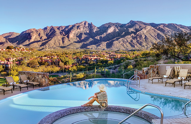 Indulge in luxury and tranquility at Tucson's exquisite Hacienda del Sol resort, where desert serenity meets world-class elegance.